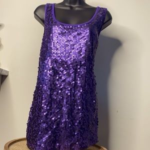 Glitz & Glamour Sequin Tank Top